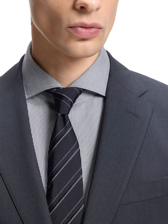 Men’s Suit Jacket with Slim Fit Blue