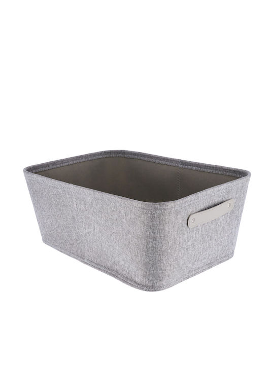Καλάθια Αποθήκευσης 32.5x45x18 T-d Grey 10802180 32.5x45x18 Υφασμάτινο