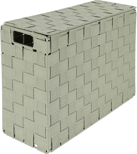 Καλάθι Αποθήκευσης 35x13.5x25 T-d Sage Green 84232144 35x13.5x25 Polyester Μεταλλικό