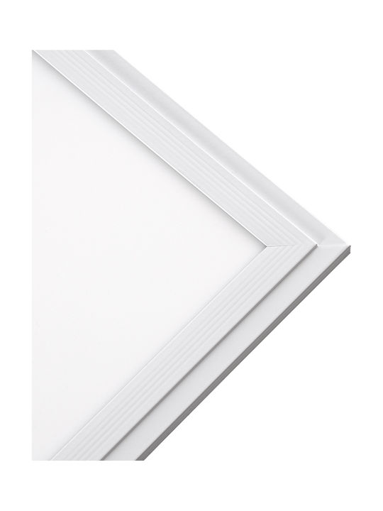 GloboStar Vertiefte LED-Panels 48W mit Kaltweißem Licht 6000K 2 Stück