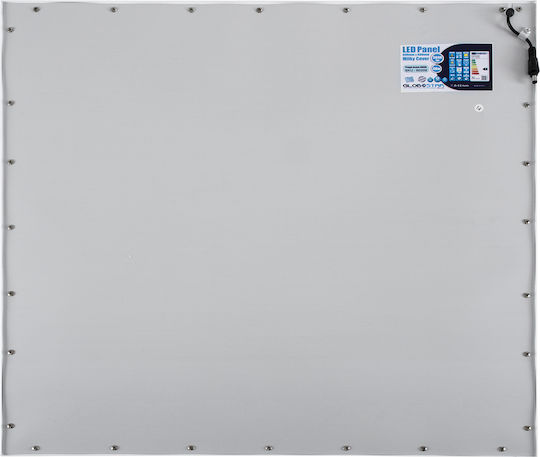 GloboStar Recessed LED Panel 48W with Warm White Light 2700K 2pcs