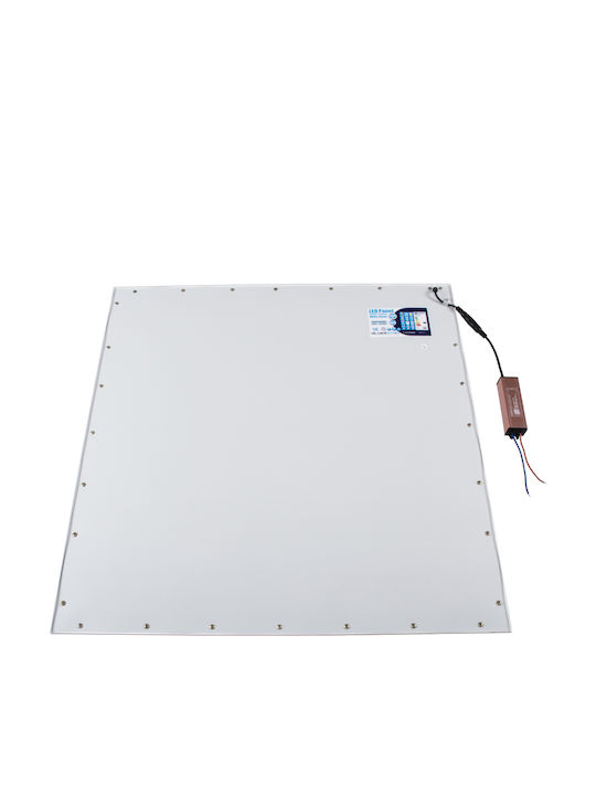 GloboStar Paneleti Χωνευτό LED Panel 48W με Θερμό Λευκό Φως 2700K 2τμχ