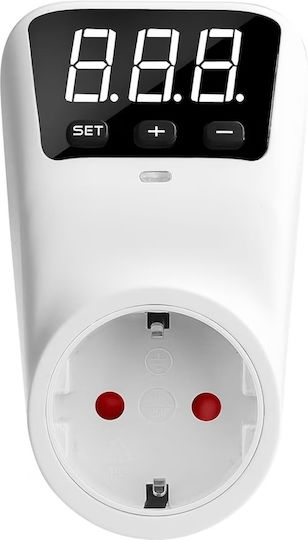 Smart Socket Overvoltage Undervoltage Protection Sinotimer Led Display 230v 16a 3680w Voltage Adjustment