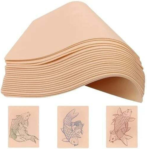 Piele Artificială Micropigmentare Tatuaje Sintetic Bej