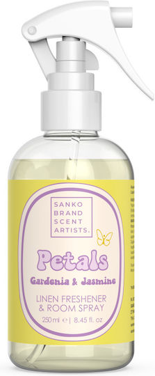 Sanko Promo Petals Gardenia & Жасмин Ароматични Стикчета 125ml & Аромат За Тъкани И Дом 250ml & Автоматичен Дифузер За Автомобил, Гардероб И Чекмедже
