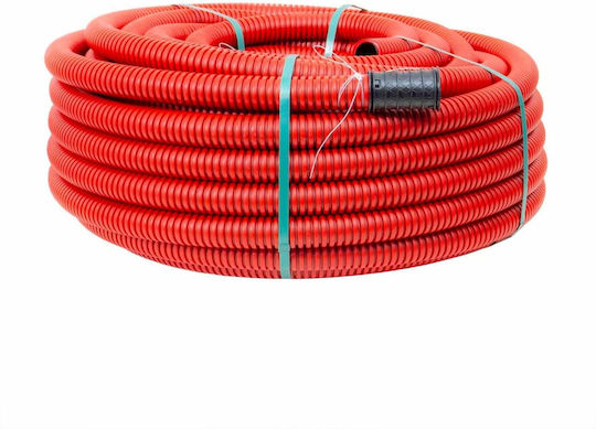 Flexible Copex Tube 40mm 50m 450n Resistance Red Cable Protection