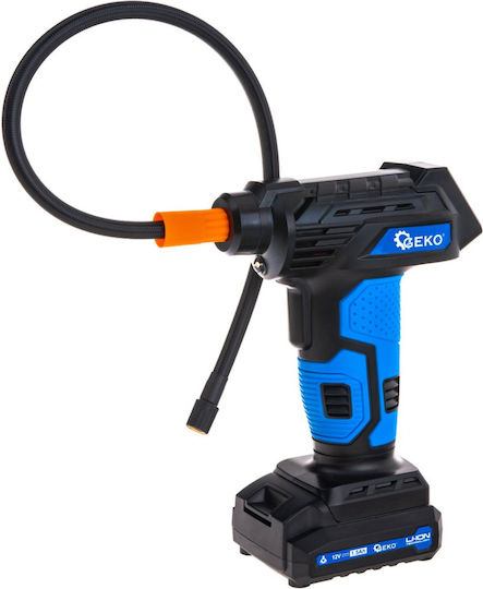 Geko Τρόμπα Αυτοκινήτου 150PSI Επαναφορτιζόμενη με Μπαταρία 12V