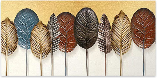 Megapap Autumn Leaves Gemälde auf Leinwand 140x70cm