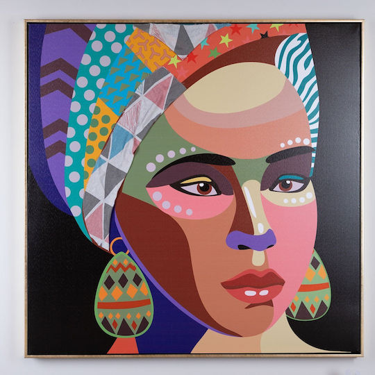 Πίνακας σε Καμβά 82x82cm