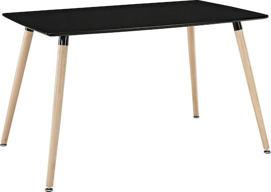 Fiorino Μαύρο Κουζίνας Μαύρο 120x80x76εκ. Fiorino Μαύρο Κουζίνας Μαύρο 120x80x76εκ.