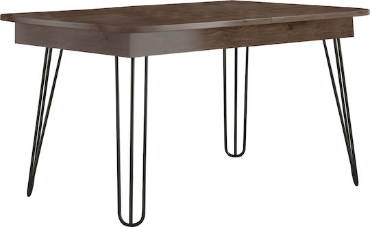 Δίας Masă Bucătărie Masa extensibilă 160(+40)x90x72buc