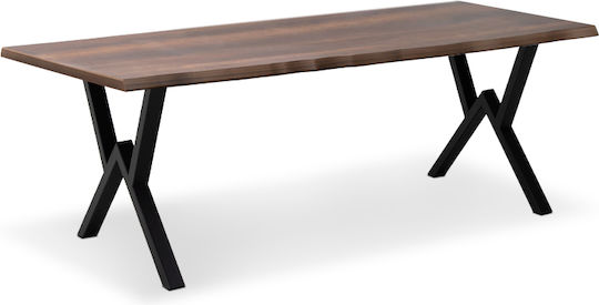 Walter Τραπεζαρίας Μαύρο 200x100x75εκ.