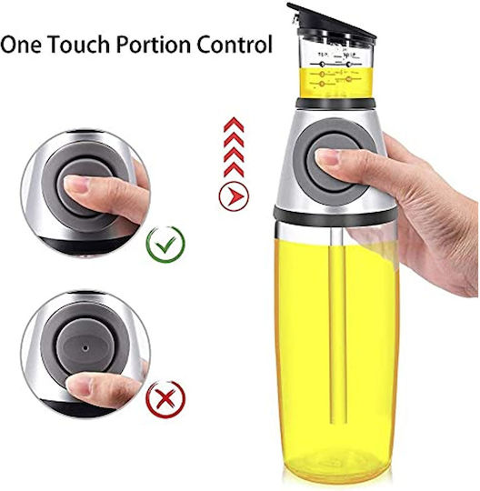 Recipient Pentru Ulei și Oțet Recipient Pentru Ulei Din Sticlă cu Flux 500ml