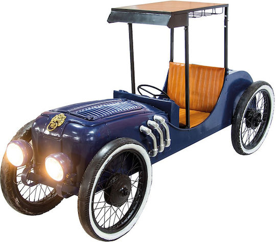 Metal Oldtimer Μπαρ Μπλε 230x67x120εκ. Metal Oldtimer Μπαρ Μπλε 230x67x120εκ.