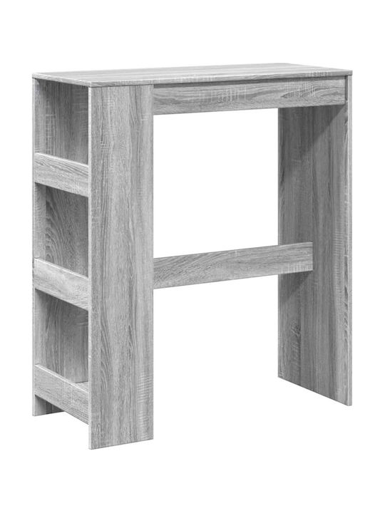 Τραπέζι Μπαρ Ξύλινο Γκρι Sonoma 90x40x103.5εκ.