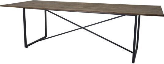 Dallas 231 Esszimmer- und Küchentisch Kaffee, Schwarz 250x100x76cm