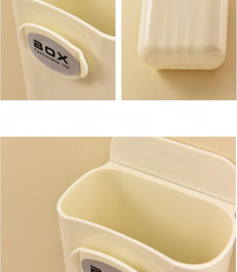 Bază De Organizare Cosmetice Bej 3 Bucăți 11.5x9x8cm
