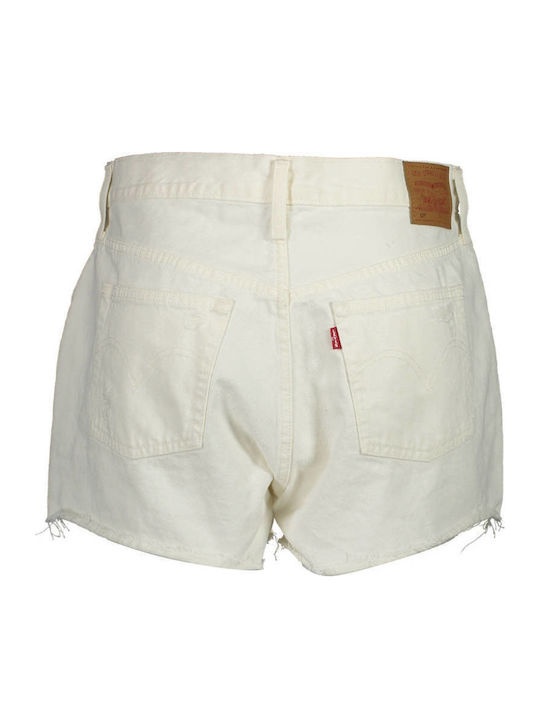 501 Women's Jean High-waisted Shorts White