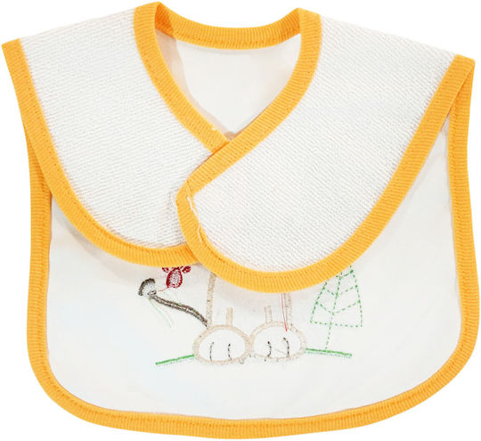 Baby Tone Σαλιάρα Φαγητού «cute Yellow Lion»