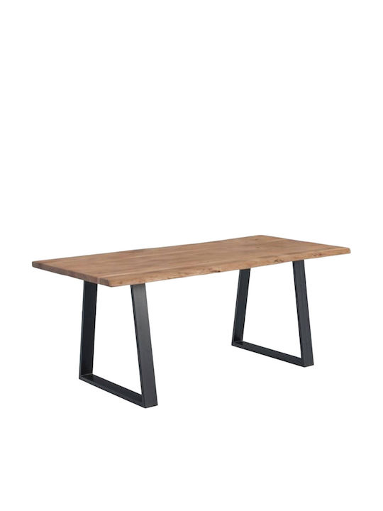 Lizard-w Tisch Speisesaal Holz Coffee 140x80x78cm