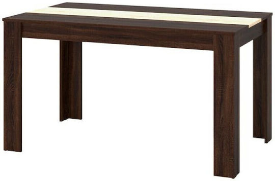 Domus Τραπεζαρίας Dark Sonoma / Sonoma 135x80.5x74.5εκ. Domus Τραπεζαρίας Dark Sonoma / Sonoma 135x80.5x74.5εκ.