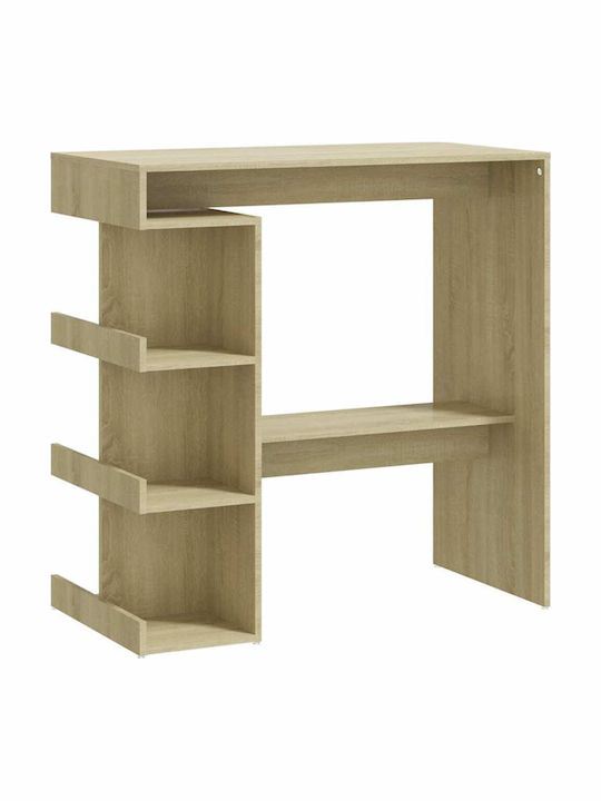 Table Bar Wooden Sonoma 100x50x101.5cm