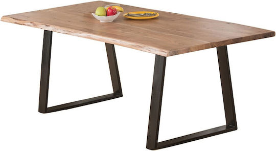 Lizard-W Τραπεζαρίας Μαύρο 160x90x75εκ. Lizard-W Τραπεζαρίας Μαύρο 160x90x75εκ.