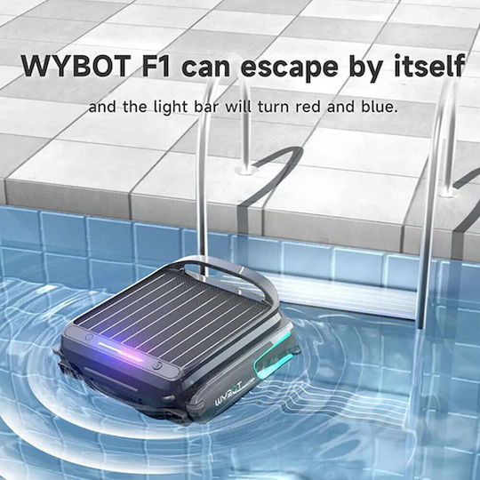 Wybot F1 Безжичен Робот За Басейн 33W с Филтър 7л