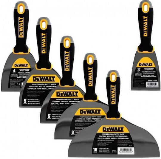 Dewalt Gemeinsames Messer Metallischός 203mm mit Kunststoffgriff 2-144