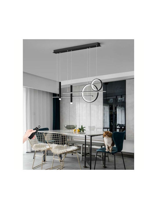 Leggenda Black LED Ceiling Light
