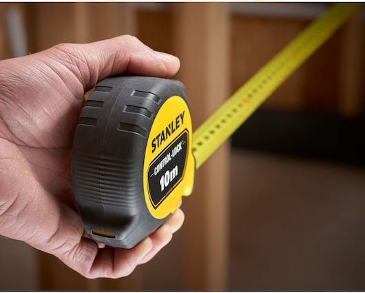 Stanley Lock Tape Measure 25mm x 10m
