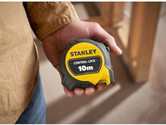 Stanley Lock Tape Measure 25mm x 10m