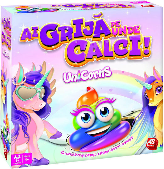 Επιτραπέζιο Παιχνίδι Watch Your Step Unicorns για 1+ Παίκτες 4+ Ετών 1040-30127 (RO) AS