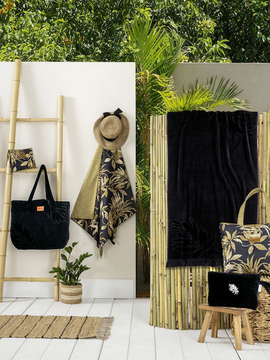 Nima Home Divine Υφασμάτινη Τσάντα Θαλάσσης Μαύρη Nima Home Divine Υφασμάτινη Τσάντα Θαλάσσης Μαύρη