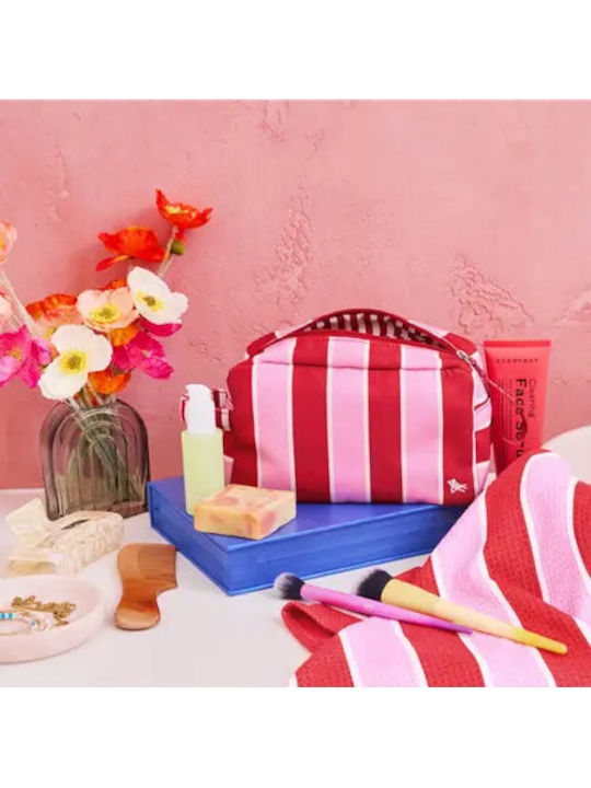 Dock & Bay Toiletry Bag 100% Recyclable Materials Waterproof Lining Cherry Bomb Girl
