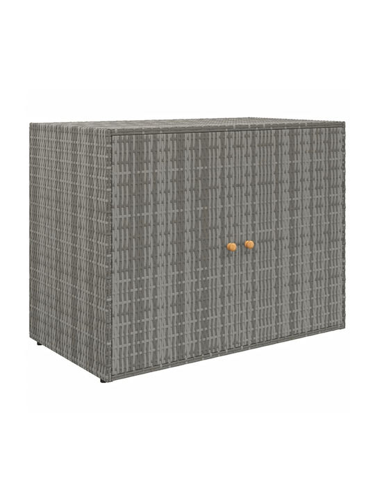 Dulap cu două uși Metal Gri 100x55.5x80cm