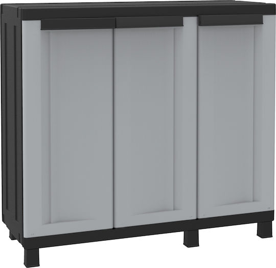 Τρίφυλλη Twist Πλαστική 102x39x91.5εκ. 102B Black