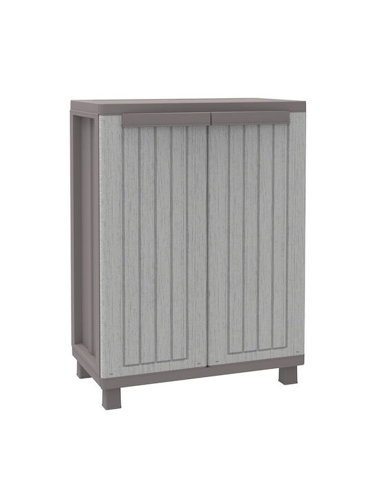 Double Door Wardrobe Jwood 68 Plastic 68x37.5x91.5cm