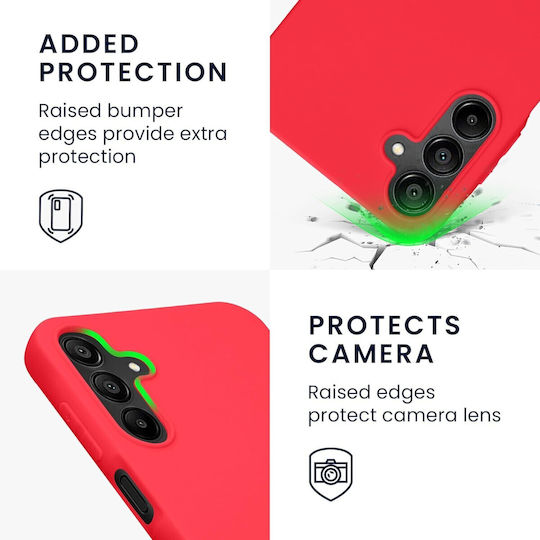 Back Cover Σιλικόνης Κόκκινο (Galaxy A15)
