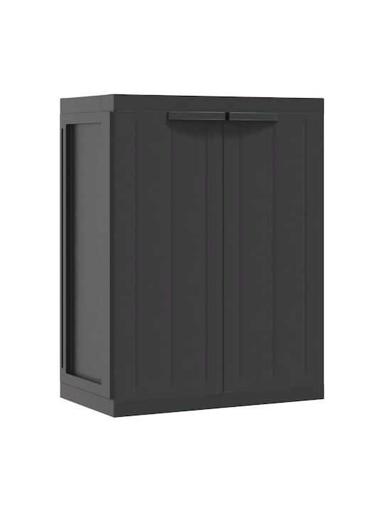 Double-leaf Polypropylene Outdoor Storage Cabinet 65x37x85 cm