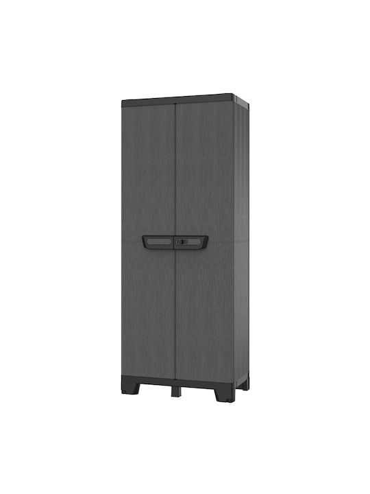Δίφυλλη Ντουλάπα Πλαστική 68x39x170εκ.