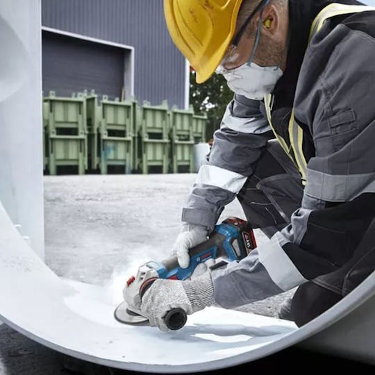 Bosch GWS 18V-11 Τροχός 125mm Μπαταρίας 18V Solo