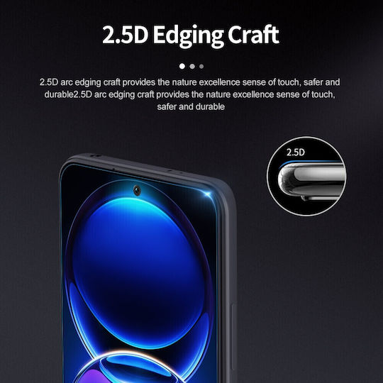 Back Cover Tempered Glass 0.3mm Διάφανο (Redmi Note 13 4G)