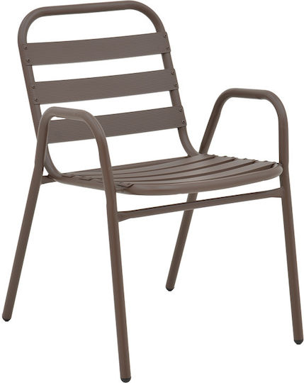 Pakketo Garten- und Outdoor-Möbelsets für kleinen Balkon Watson-sussie Typsatz 3 Stück braun