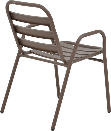 Pakketo Garten- und Outdoor-Möbelsets für kleinen Balkon Watson-sussie Typsatz 3 Stück braun