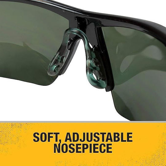 Dewalt Safety Glasses for Protection with Gray Lenses Tinted 1pcs