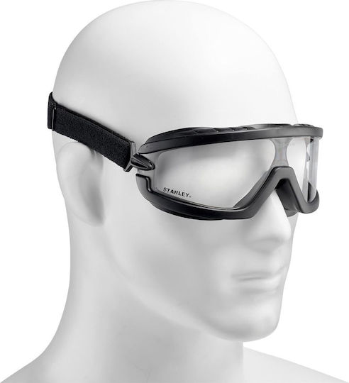 Предпазни очила Stanley Sy2401d Прозрачни поликарбонатни лещи Оптичен клас 1 UV защита