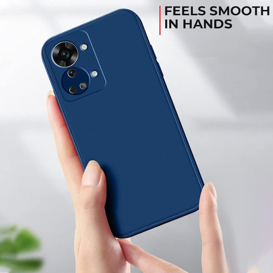 Back Cover Silicon Albastru (Huawei P60 Pro)
