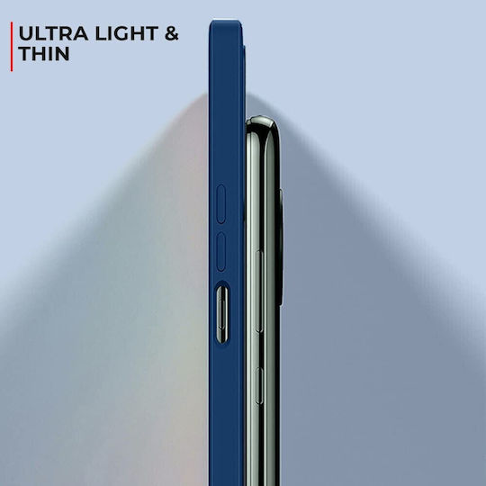 Back Cover Silicon Albastru (Huawei P60 Pro)
