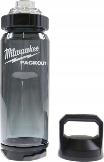 Milwaukee Packout Μπουκάλι Θερμός Πλαστικό 740ml Μαύρο